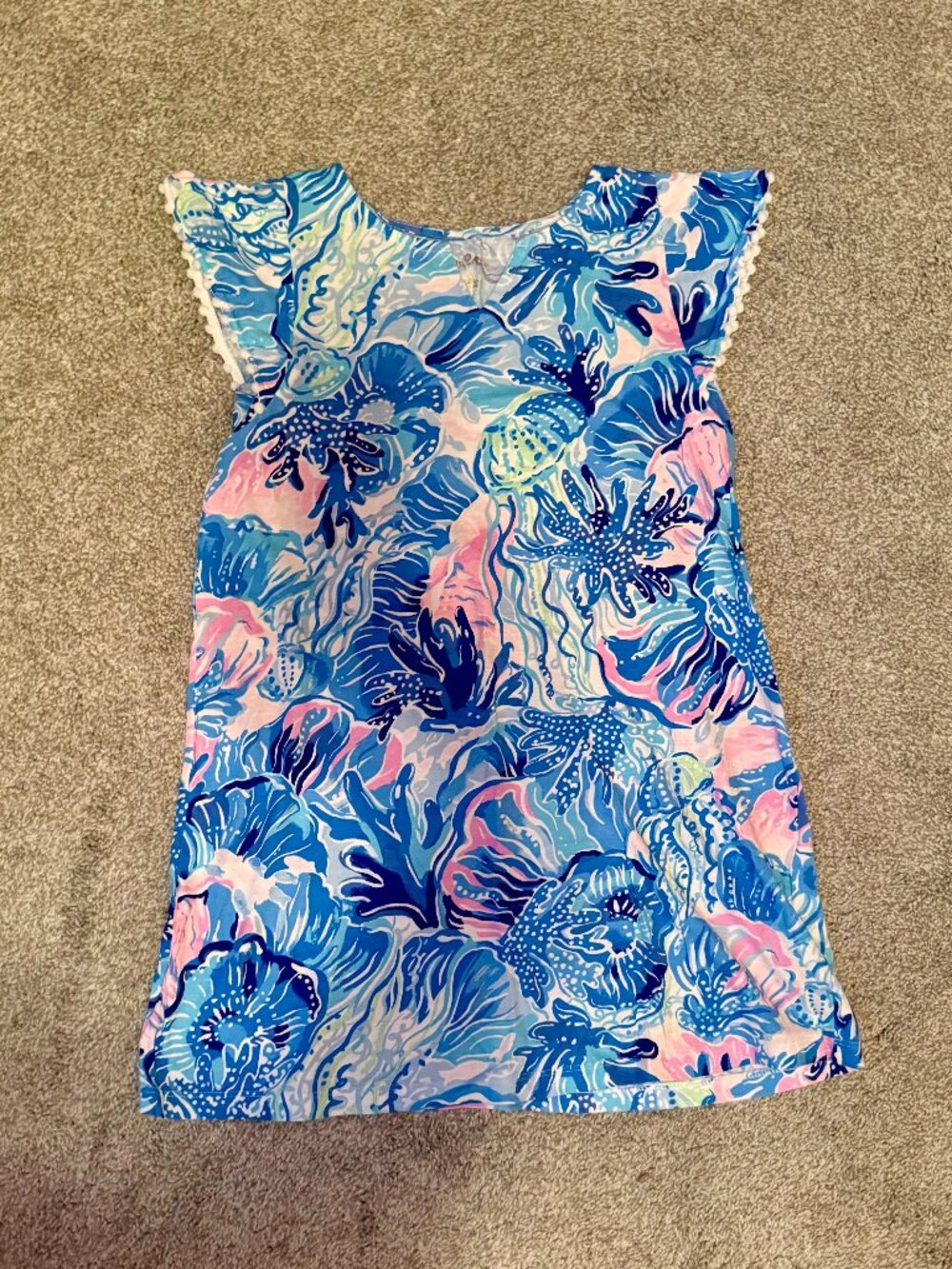 Lilly Pulitzer Girls Dress Size L 8-10